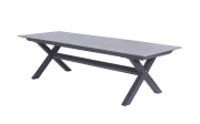 Ausziehtisch Vancouver, anthrazit/Beton-Nachbildung