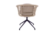 Gartendrehstuhl Riverton, anthrazit/beige