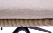 Gartendrehstuhl Riverton, anthrazit/beige