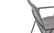 Stapelstuhl Repton, anthrazit/hellgrau
