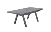 Ausziehtisch Keramo, anthrazit, inkl. Ausziehfunktion
