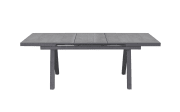 Ausziehtisch Keramo, anthrazit, inkl. Ausziehfunktion