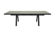 Ausziehtisch Vivera-Stone, anthrazit, inkl. Synchronauszug