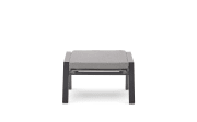 Gartenhocker Ascella, Aluminiumgestell in anthrazit