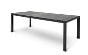 Esstisch Acarna, Teakholz/anthrazit, 180 cm