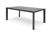 Esstisch Acarna, Teakholz/anthrazit, 180 cm