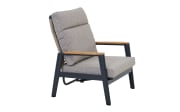 Gartensessel Latea, taupe/anthrazit, inkl. Verstellfunktion