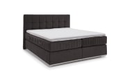 Boxspringbett Felina Fly, dunkelgrau, 180 x 200 cm