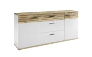 Sideboard QUINCY, grau/Eiche-Nachbildung