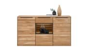 Sideboard Jackson, Eiche teilmassiv, inkl. LED-Beleuchtung