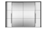 Schwebe-/Drehtürenschrank Denver, weiß, 312 x 226 cm