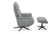TV-Sessel Nexa 8400, grün, inkl. Hocker