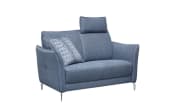 Sofa 2-Sitzer Piatto, blau