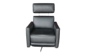 Leder Sessel Upgrade, schwarz