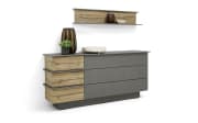 Sideboard Jana, graphit, inkl. Softclose Funktion