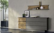 Sideboard Jana, graphit, inkl. Softclose Funktion