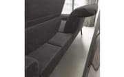 Sofa MR 4580, steel, inkl. Funktionen