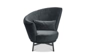 Sessel MR Kleo, schwarz, inkl. 360° Drehfunktion
