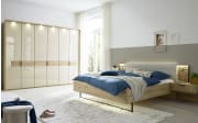 Schlafzimmer San Francisco, Bianco-Eiche teilmassiv/champagner