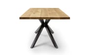 Esstisch Tiama, Barock Eiche natur massiv, Breite 220 cm