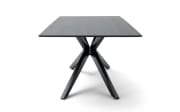 Esstisch Tiama, Eiche schwarz massiv, Breite 220 cm