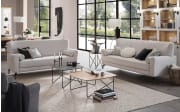 Garnitur Amadeo, silber/beige