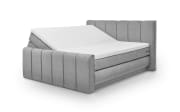 Boxspringbett Fairfield, grau, 180 x 200 cm