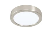 LED-Deckenleuchte Fueva 5, Nickel-matt, 16 cm