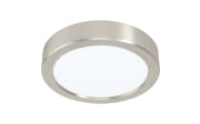 LED-Deckenleuchte Fueva 5, Nickel-matt, 1-flammig, 16 cm