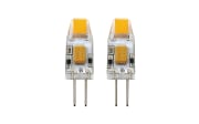 LED-Leuchtmittel 1,8 W/G4/200 lm, klar, 2er Pack