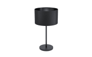 Tischleuchte Maserlo 1, schwarz, 23 cm
