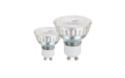 LED-Leuchtmittel 4,5 W/GU10/ 345 lm, klar, 2er Pack