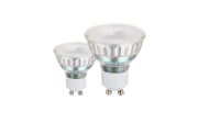 LED-Leuchtmittel 4,6 W/GU10/400 lm, satiniert, 2er Pack