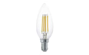LED-Leuchtmittel Filament Kerze 4 W/E14/350 lm, klar