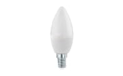 LED-Leuchtmittel Kerze 5,5 W/E14/470 lm, opal