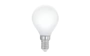 LED-Leuchtmittel Tropfen 4,5 W/E14/470 lm, opal