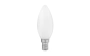 LED-Leuchtmittel Kerze Milky 4 W/E14/470 lm, opal