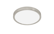 LED-Deckenleuchte Fueva 6, nickel