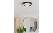 LED-Deckenleuchte Fueva 6, schwarz