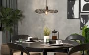 Pendelleuchte Swaby, bronze, 40 cm