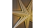 Papier Stern Stripe, dunkelgrün/weiß, 70 cm