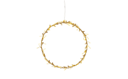 Kranz mit Beleuchtung Holiday, goldfarbig, 28 cm