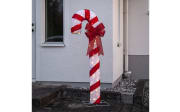 Stehleuchte Candycane, rot/weiß, 150 cm