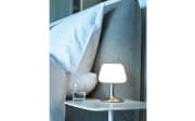 LED-Tischleuchte Till, stahlfarbig, 20 cm