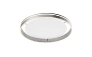 LED-Deckenleuchte Q-Vito, stahlfarbig, 59 cm