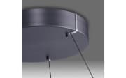 LED-Pendelleuchte Pure E-Clipse, grau, 240 cm