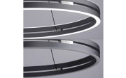 LED-Pendelleuchte Pure E-Clipse, grau, 240 cm