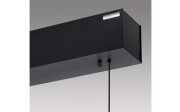 LED-Pendelleuchte Pure E-Motion, Eiche geölt/schwarz, 120 cm