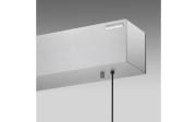 LED-Pendelleuchte Pure E-Motion, aluminiumfarbig, 120 cm