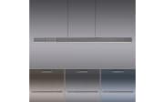 LED-Pendelleuchte Pure Moto-Rise, grau, 120 cm